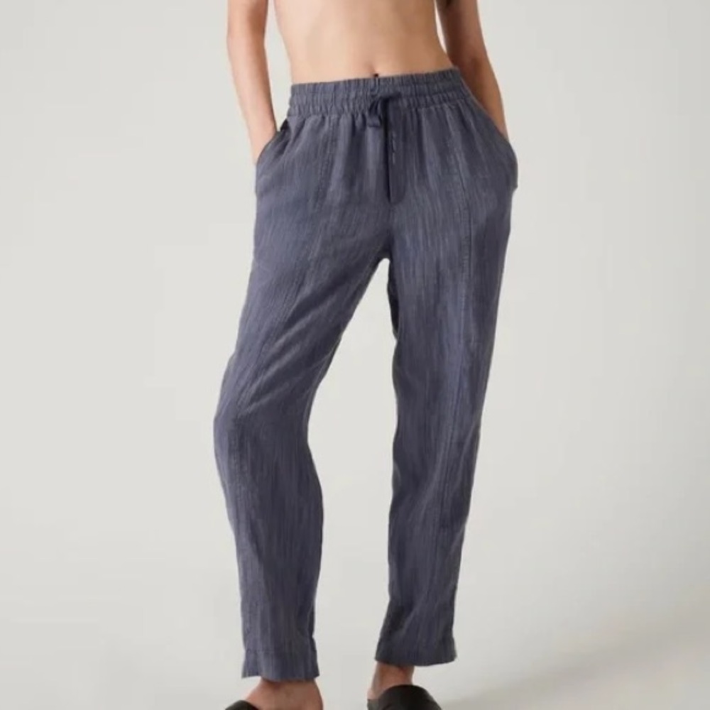 Athleta Blue Ankle Pants